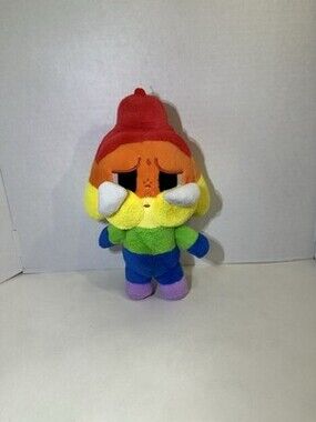 Authentic Crybaby Cheer Up, Baby! Series Large Plush Doll Rainbow